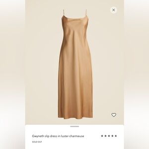 JCREW Gwenyth Slip Dress - Like New!